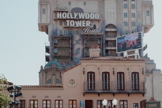 Twilight Zone Tower of Terror Ride at Walt Disney Studios Disneyland Paris