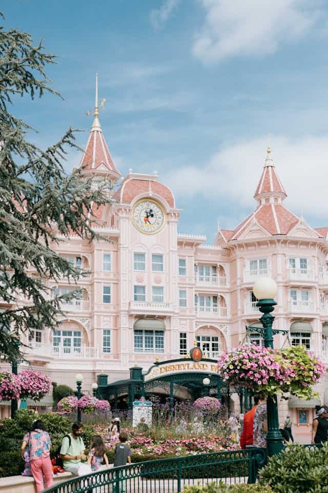 Entrance to the Disneyland Park at Disneyland Paris