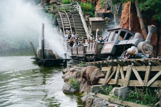 Big Thunder Mountain at Disneyland Paris