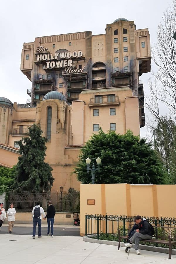 The Twilight Zone Tower of Terror Ride - one of the best thrill rides at Disneyland Paris